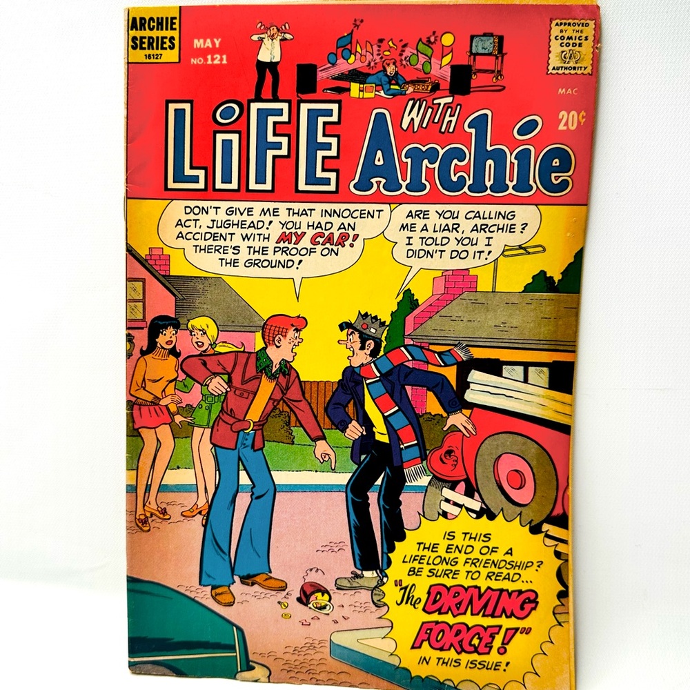Life with Archie Comic Book Series May 72’ No.121 Vintage Collectible